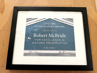Award Certificate in Gallery Black
