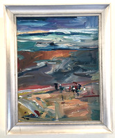 Palette Knife Abstract Original by Truilo, For Sale